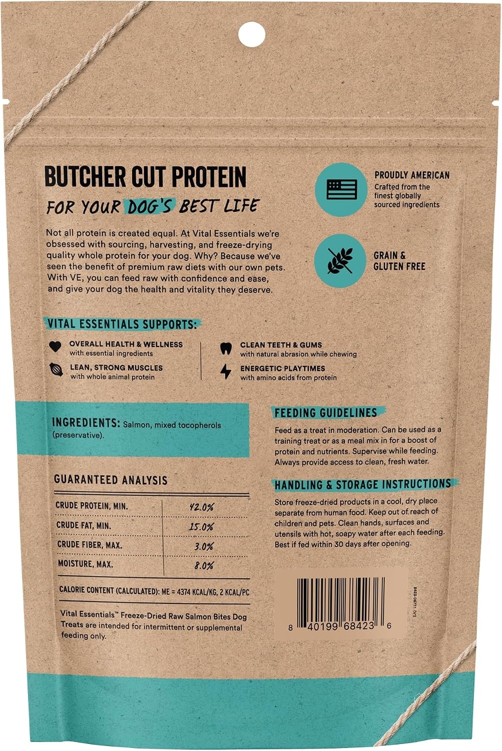image:imageVital Essentials Freeze Dried Dog Treats Beef Bites 62 oz Bag Single Protein Made With Beef amp Liver Premium Quality Protein GrainFree Training TreatsSalmon