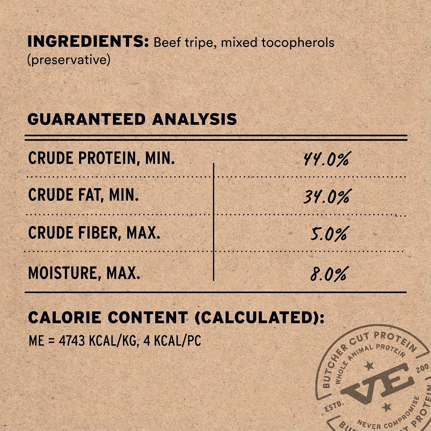 image:imageVital Essentials Freeze Dried Dog Treats Beef Bites 62 oz Bag Single Protein Made With Beef amp Liver Premium Quality Protein GrainFree Training TreatsBeef Tripe