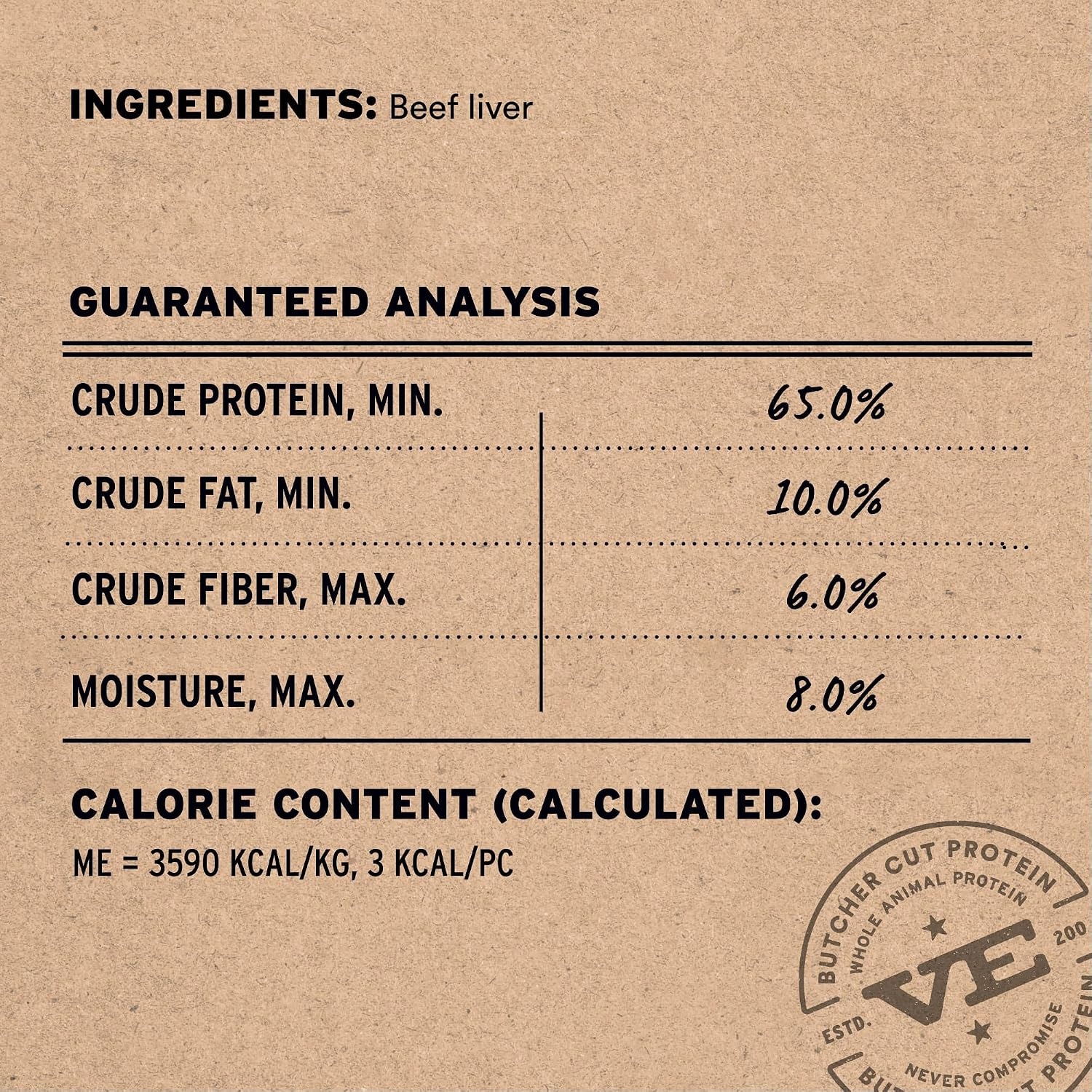 image:imageVital Essentials Freeze Dried Dog Treats Beef Liver 21 oz Bag Single Ingredient Made With 100 Beef Liver GrainFree Training Treats USA Made with US amp Globally Sourced IngredientsBeef