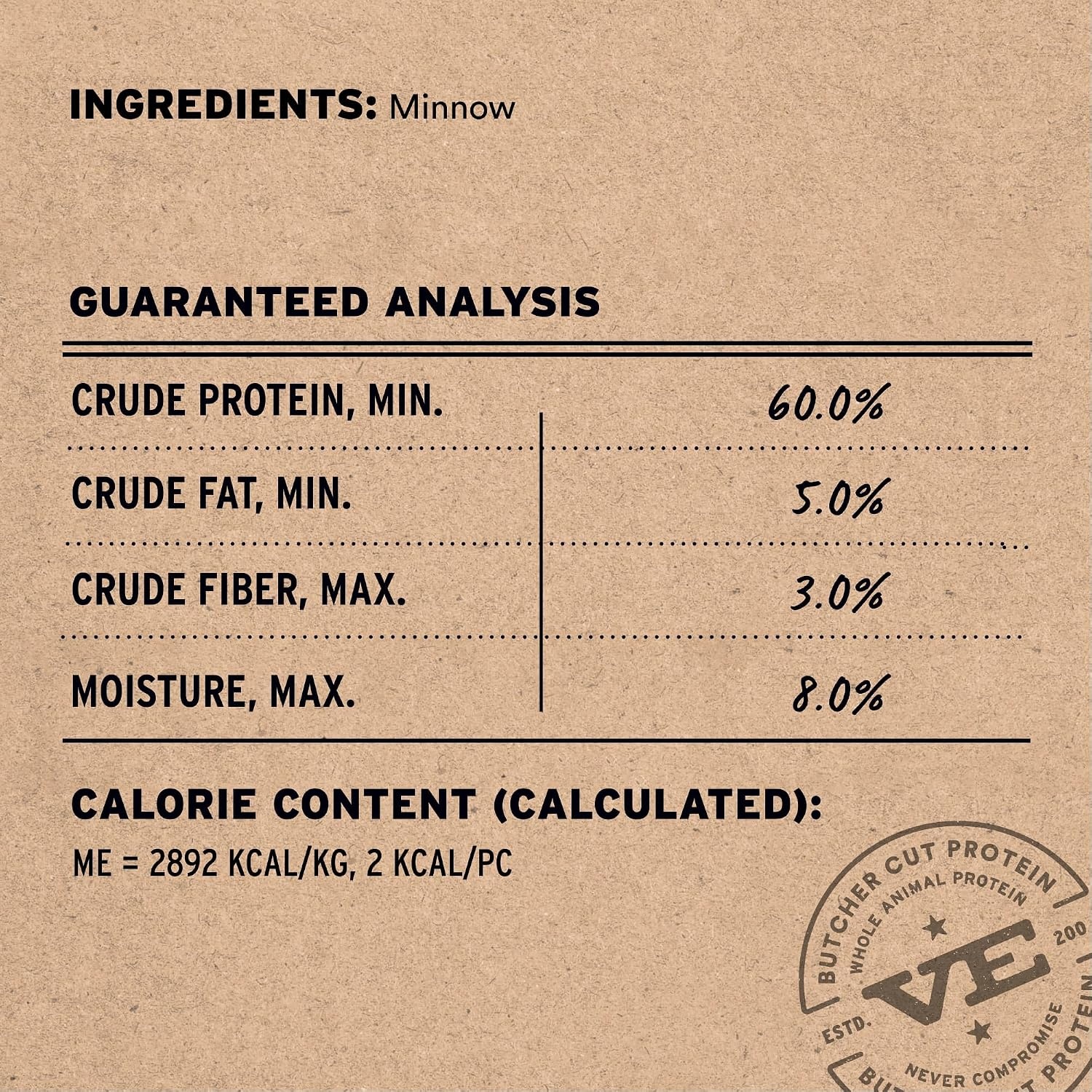 image:imageVital Essentials Freeze Dried Minnows Dog Treats 1 oz Bag Single Ingredient 100 Minnow Premium Quality Protein GrainFree Treats USA Made with US amp Globally Sourced IngredientsMinnows