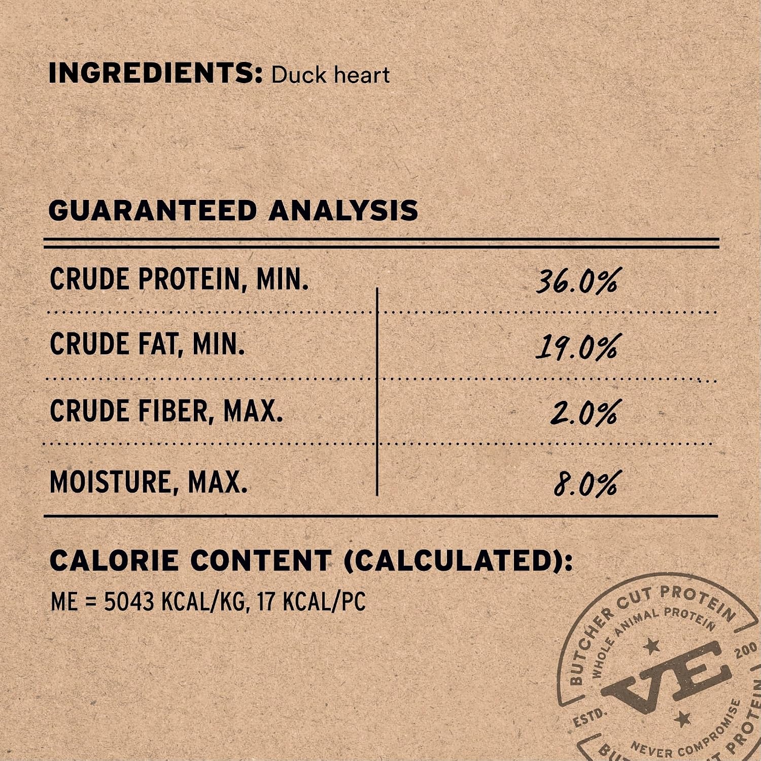 image:imageVital Essentials Freeze Dried Raw Chicken Hearts Dog Treats 375 oz Bag Single Ingredient Premium Quality Protein Grain Free USA Made with US amp Globally Sourced IngredientsDuck Hearts