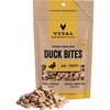 Vital Essentials Freeze Dried Dog Treats, Beef Bites, 6.2 oz Bag | Single Protein, Made With Beef & Liver, Premium Quality Protein, Grain-Free Training Treats(Duck)