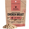Vital Essentials Freeze Dried Cat Treats, Duck Liver, 0.9 oz Bag | Single Ingredient, Premium Quality Protein, Grain Free, Healthy Treats, USA Made with U.S. & Globally Sourced Ingredients(Chicken)