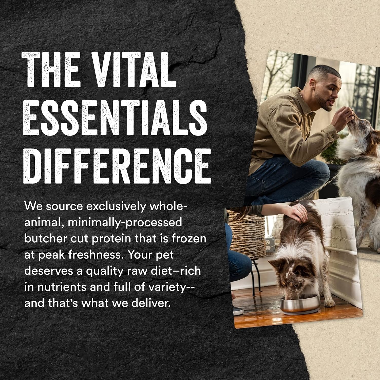 image:imageVital Essentials Freeze Dried Dog Food Topper Chicken Mini Nibs 18 oz BagSalmon
