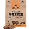 Vital Essentials Freeze Dried Cat Food, Pork Nibs, 12 oz Bag(Pork)