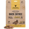 Vital Essentials Freeze Dried Dog Food, Beef Mini Nibs, 5.5 oz Bag(Duck)