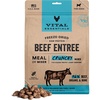 Vital Essentials Freeze Dried Dog Food, Chicken Nibs, 14 oz Bag(Beef)