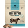 Vital Essentials Freeze Dried Dog Food, Duck Mini Patties, 14 oz Bag(Beef)