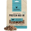 Vital Essentials Freeze Dried Dog Food Topper, Chicken Mini Nibs, 18 oz Bag(Beef)