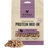 Vital Essentials Freeze Dried Dog Food Topper, Chicken Mini Nibs, 18 oz Bag(Turkey)