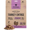 Vital Essentials Freeze Dried Cat Food, Duck Mini Nibs, 12 oz Bag(Turkey)