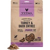 Vital Essentials Freeze Dried Cat Food, Pork & Lamb Nibs, 12 oz Bag(Turkey & Duck)