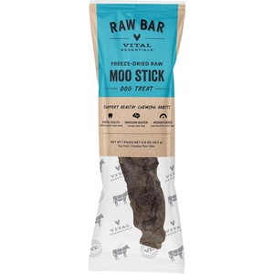 Vital Essentials Freeze-Dried Raw Duck Neck Dog Treat, 1-Pack(Moo Stick)
