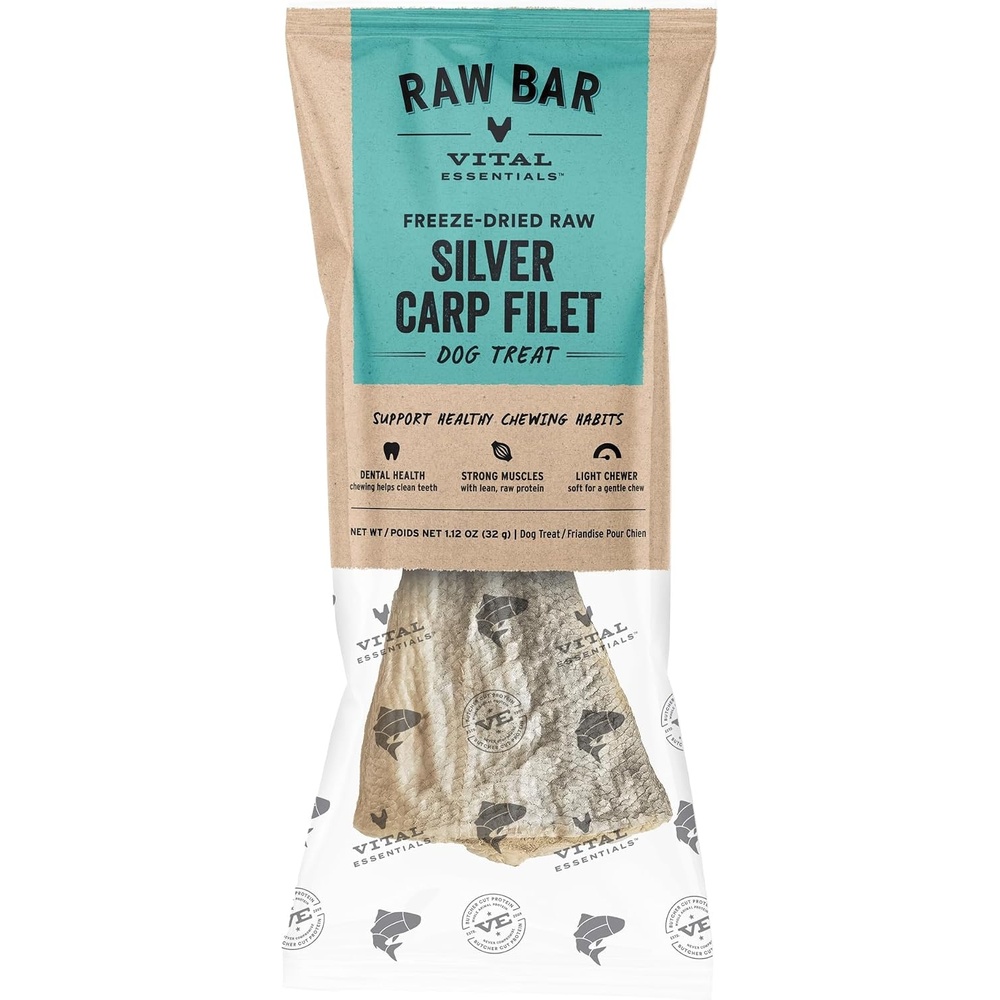 image:imageVital Essentials FreezeDried Raw Silver Carp Dog Treat 1Pack