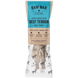 Vital Essentials Freeze-Dried Raw Beef Tendon Dog Treat, 1-Pack